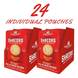 STELLA & CHEWY'S Shredrs Chicken Recipe for Dogs 2.8oz CASE/24