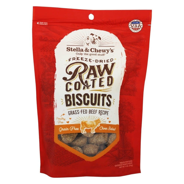 STELLA & CHEWY'S Raw Coated Biscuits Beef