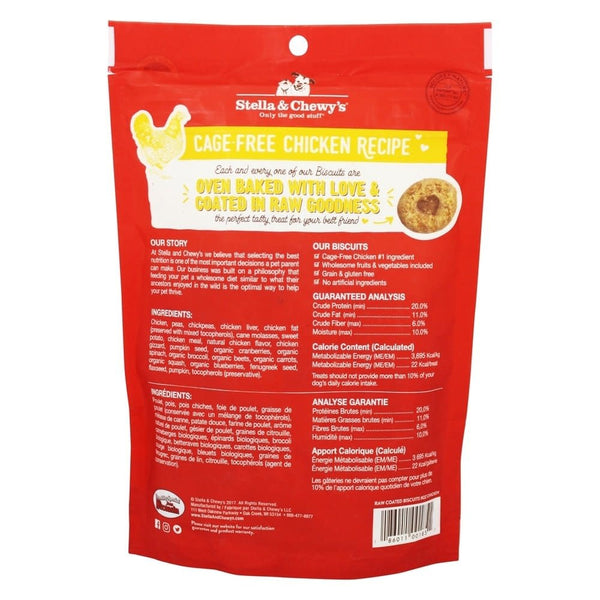 STELLA & CHEWY'S Raw Coated Biscuits Chicken