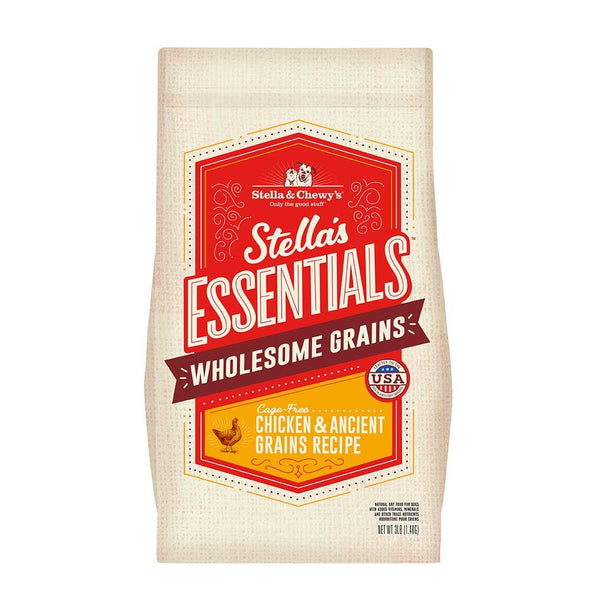 STELLA & CHEWY'S Dry Dog Food Essentials Cage-Free Chicken and Ancient Grains