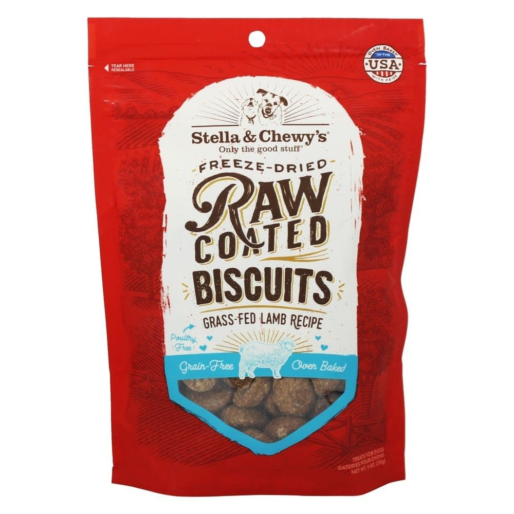 STELLA & CHEWY'S Raw Coated Biscuits Lamb