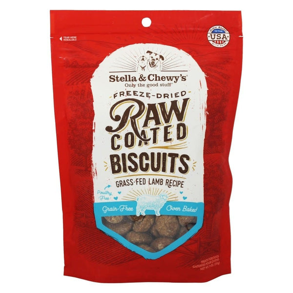 STELLA & CHEWY'S Raw Coated Biscuits Lamb