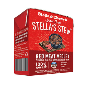 STELLA & CHEWY'S Dog Stew Red Meat Medley 11oz CASE/12