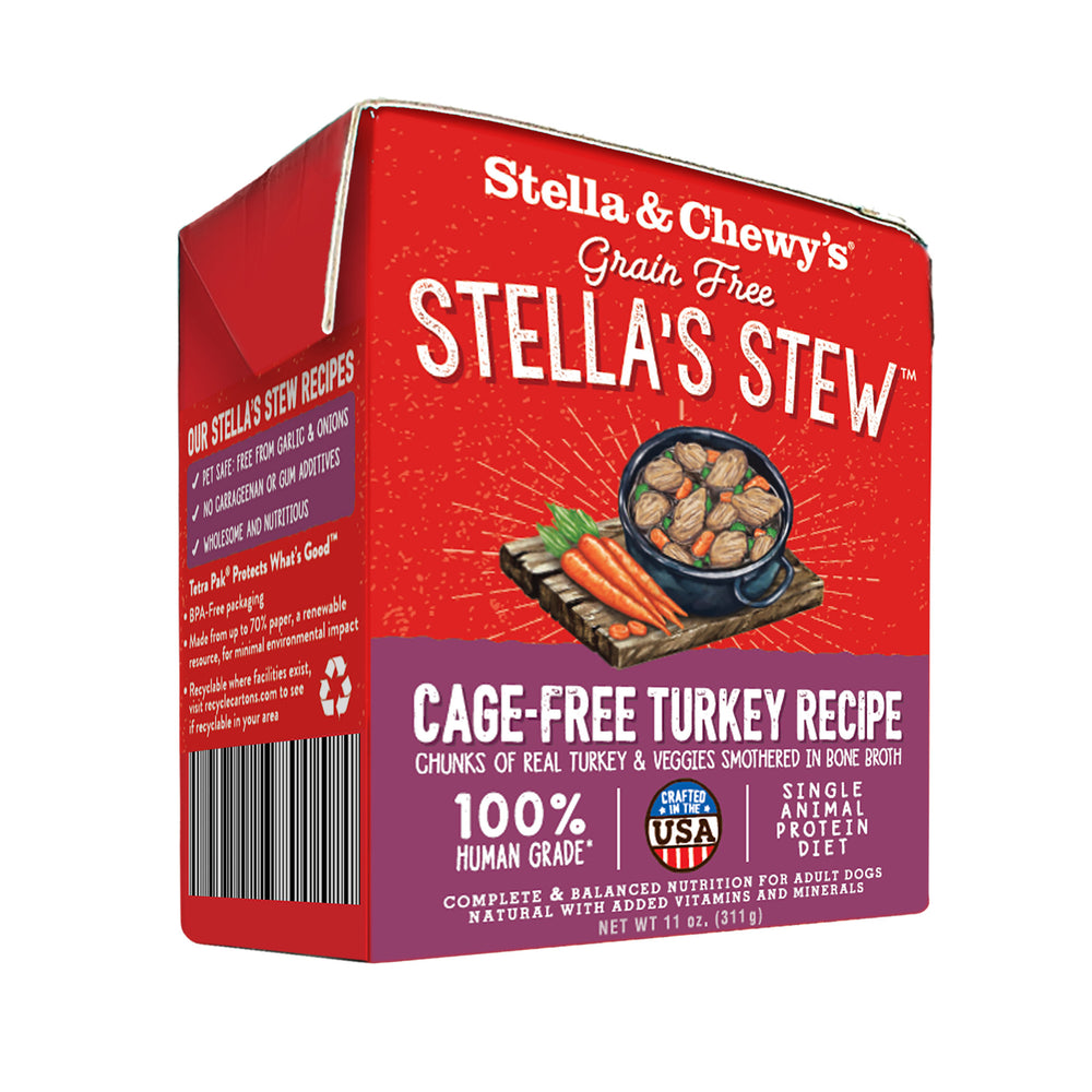 STELLA & CHEWY'S Dog Stew Turkey 11oz CASE/12
