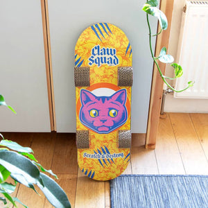 SUCK US Cat Scratcher Skateboard