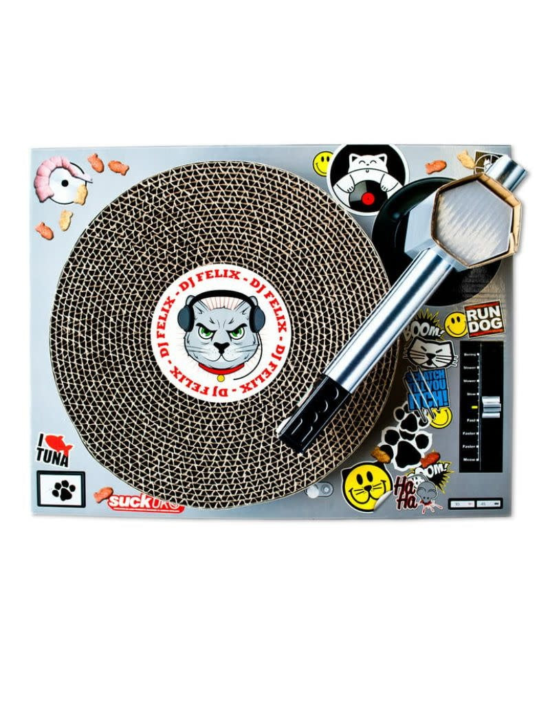 SUCK US Cat Scratch DJ Deck