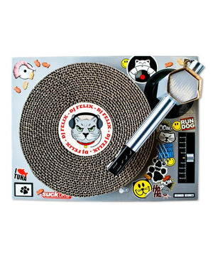 SUCK US Cat Scratch DJ Deck