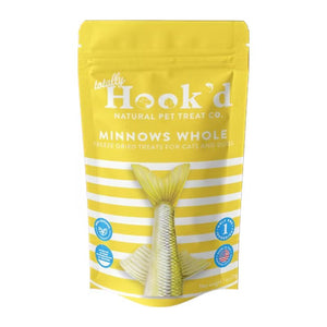 TOTALLY HOOK'D Whole Minnows Dog Treats