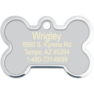 QUICK-TAG Buffalo Check Red & Black Bone