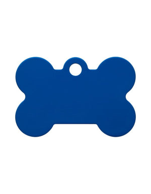 QUICK-TAG Chrome Bone Blue L