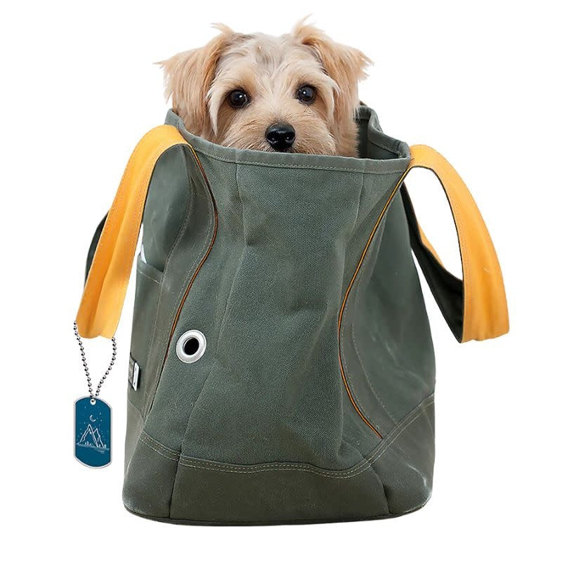 QUICK-TAG Mountain Landscape Raised Edge Military Tag