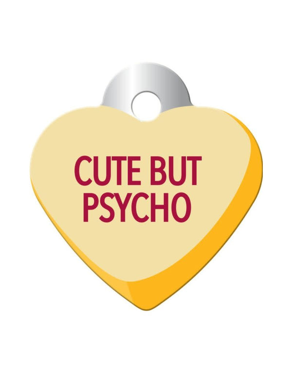QUICK-TAG Sweetheart Cute but Psycho Heart S