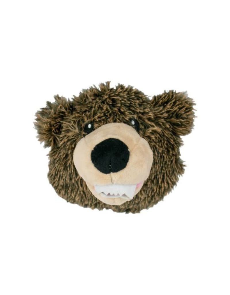 TALL TAILS 2 in 1 Dog Toy 4 inch Grizzly