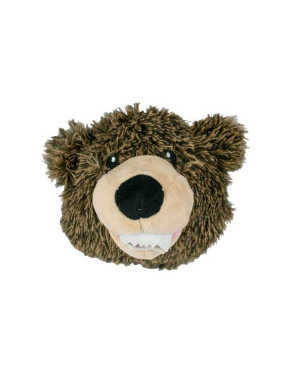 TALL TAILS 2 in 1 Dog Toy 4 inch Grizzly