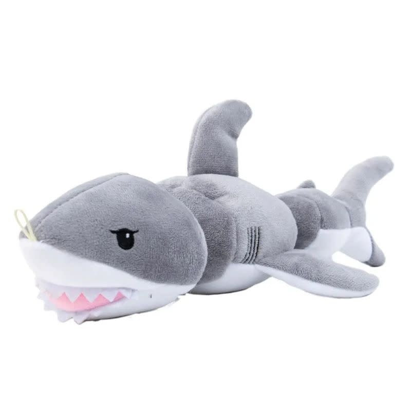 TALL TAILS Plush Jointed Shark Dog Toy