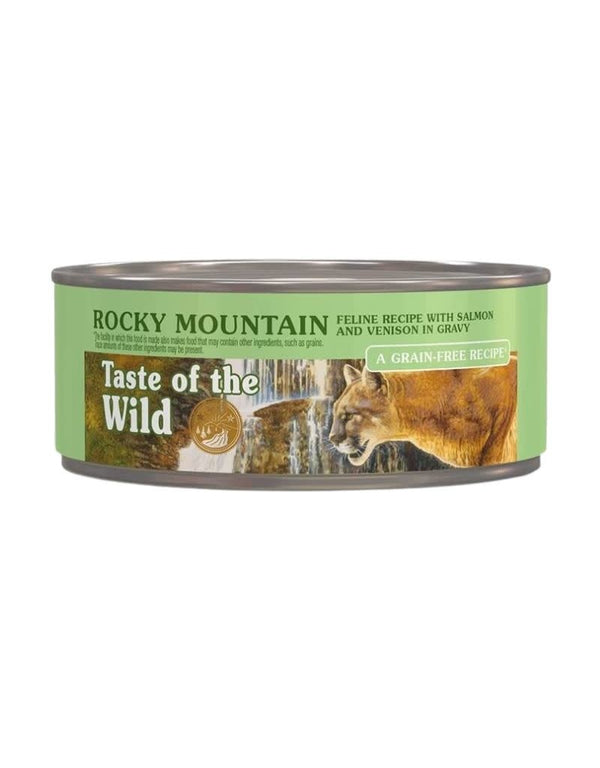 TASTE OF THE WILD Rocky Mountain Grain-Free Canned Cat Food Case-archived