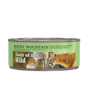 TASTE OF THE WILD Rocky Mountain Grain-Free Canned Cat Food Case-archived