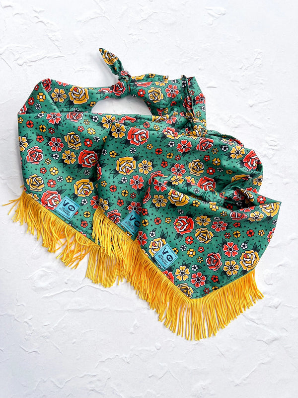 VELVET OUTLAW Traditional Tattoo & Fringe Bandana