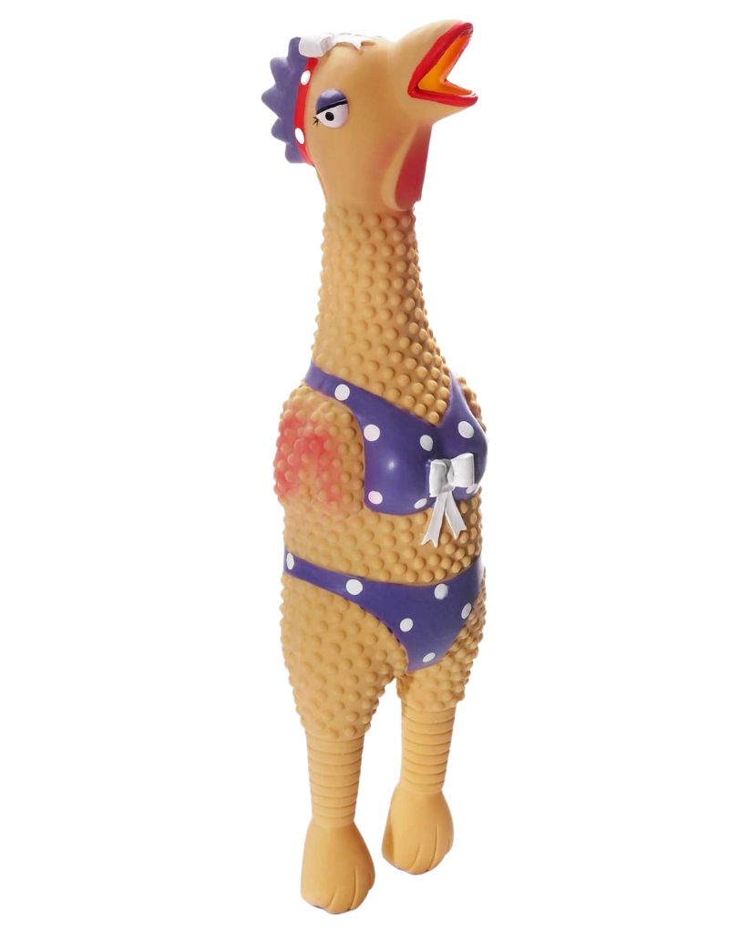 Original Henrietta Rubber Chicken Toy