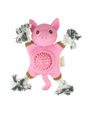 TERRITORY 2 in 1 Dog Toy Pig