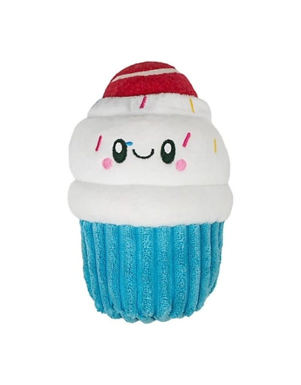 TERRITORY 2 in 1 Plush Dog Toy Cupcake