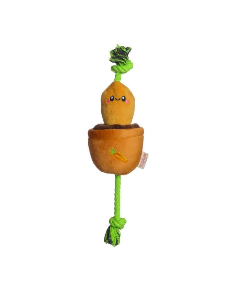 TERRITORY 2 in1 Dog Toy Tug Carrot