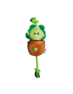 TERRITORY 2 in1 Dog Toy Tug Lettuce