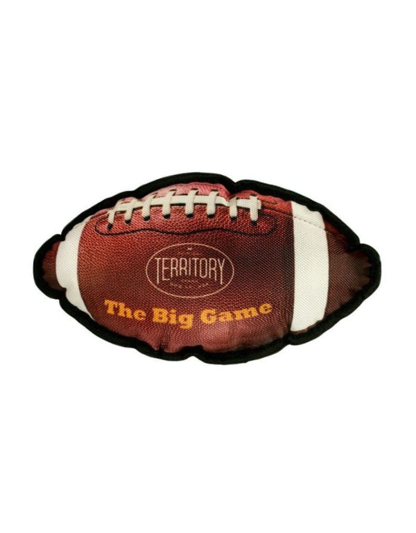 TERRITORY Big Game Dog Toy Football