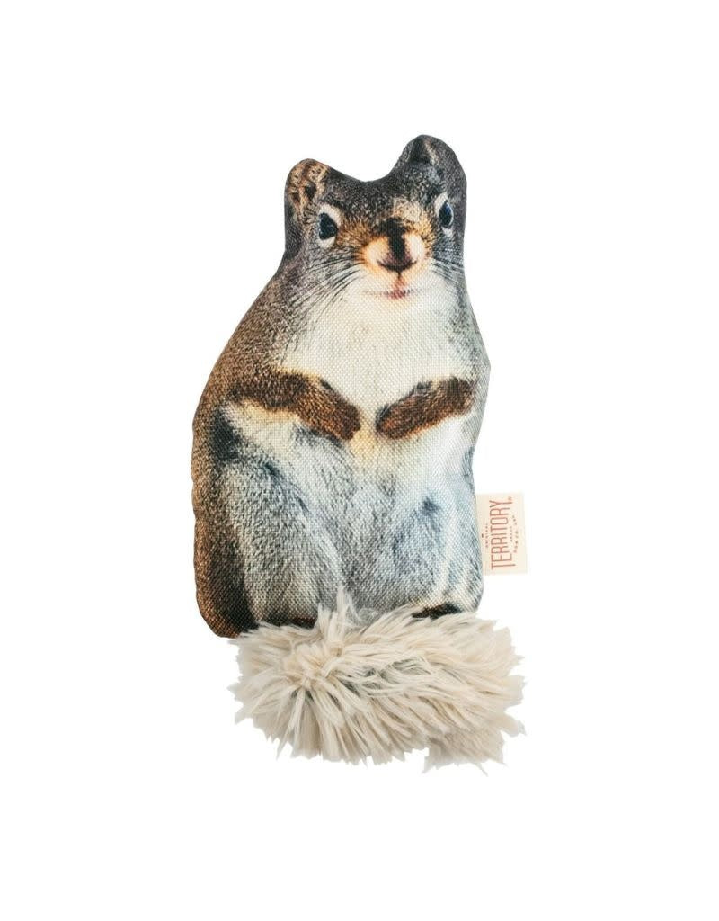 TERRITORY Flopper Animated Dog Toy Squirrel