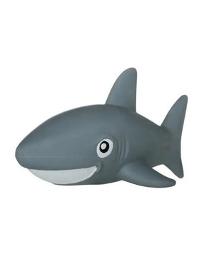 TERRITORY Natural Rubber Squeaker Shark Dog Toy