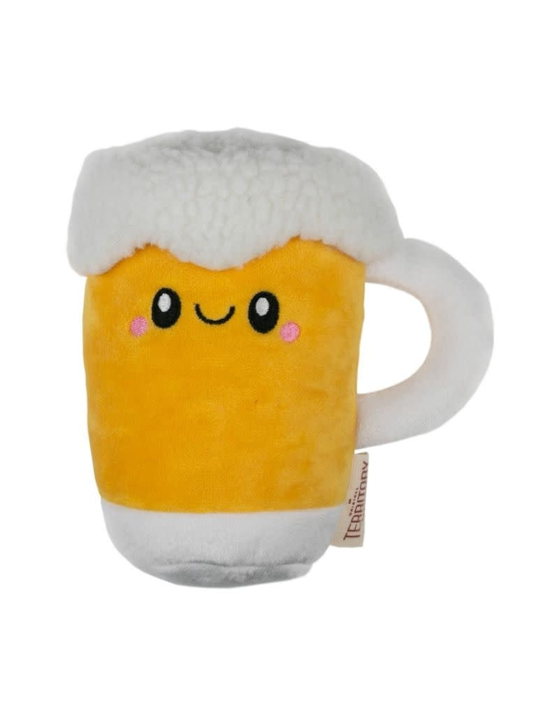 TERRITORY Plush Dog Toy Beer