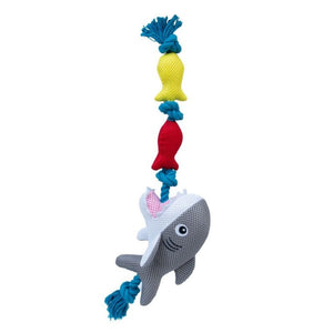 TERRITORY Rope Tug Toy Shark