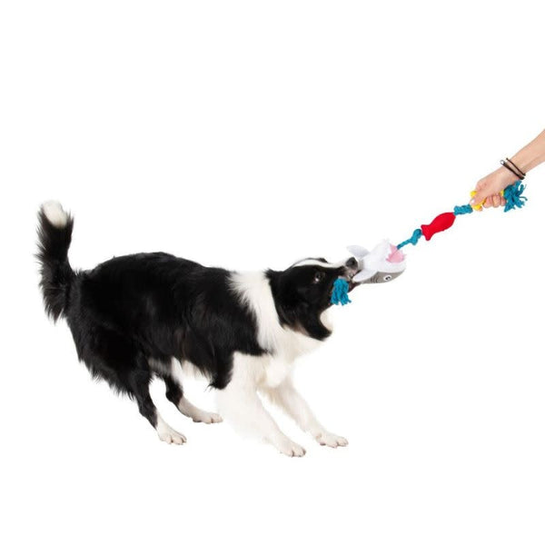 TERRITORY Rope Tug Toy Shark