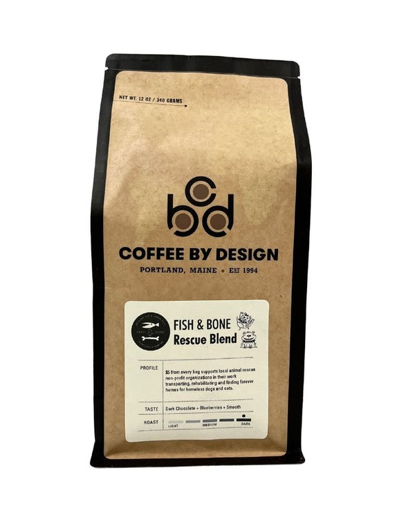 THE FISH & BONE Rescue Blend Whole Bean Coffee