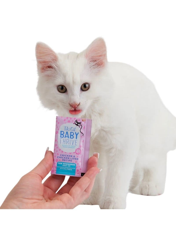 TIKI CAT Kitten Thrive Chicken and Chicken Liver Case 8/5.6OZ