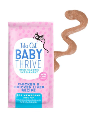 TIKI CAT Kitten Thrive Chicken and Chicken Liver Case 8/5.6OZ