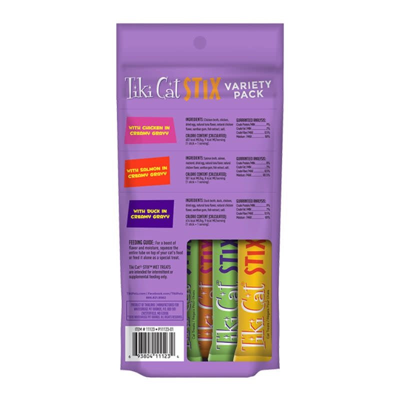 TIKI CAT Lickable Stix Variety Pack 20PK