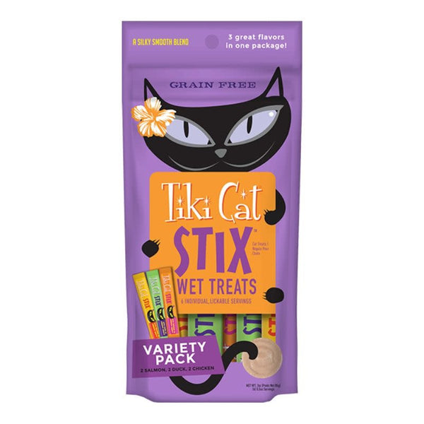 TIKI CAT Lickable Stix Variety Pack 20PK