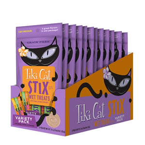 TIKI CAT Lickable Stix Variety Pack 20PK