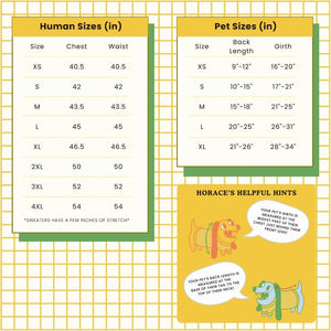 TOBY & LINUS Dog Sweater Pink Lemonade