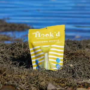 TOTALLY HOOK'D Whole Minnows Dog Treats