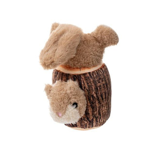 TERRITORY Animated Squirrel in Log Dog Toy