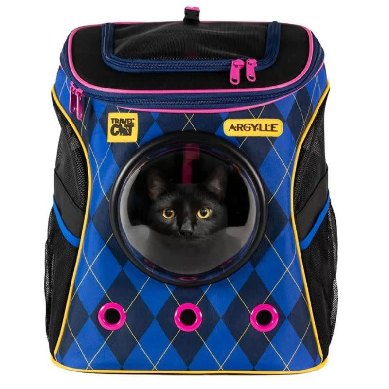 TRAVEL CAT Fat Cat Backpack Argylle X Travel Cat Limited Edition