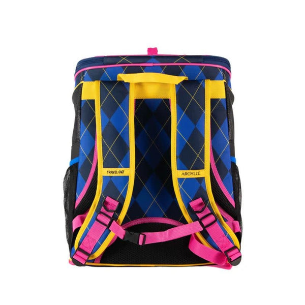 TRAVEL CAT Fat Cat Backpack Argylle X Travel Cat Limited Edition