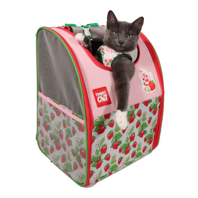 TRAVEL CAT  Strawberry Shortcake x Travel Cat Backpack