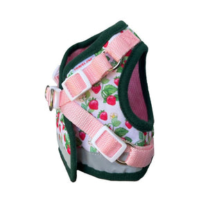 TRAVEL CAT Leash & Harness Set Strawberry Shortcake