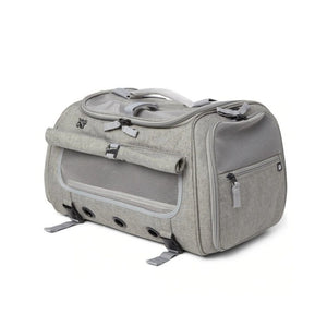TRAVEL CAT The Transpurrter Ultimate Calming Convertible Cat Carrier Gray