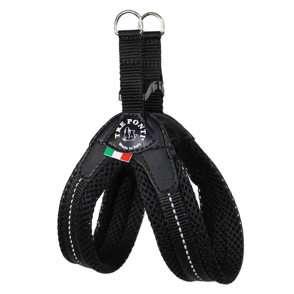 TRE PONTI Mesh Buckle Harness Black