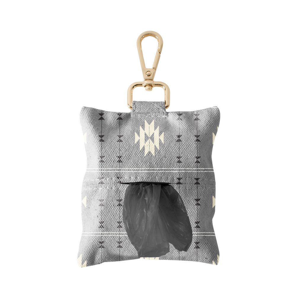 FRINGE Tribal Gray Waste Bag Dispenser