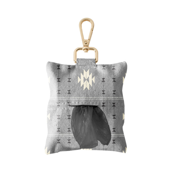 FRINGE Tribal Gray Waste Bag Dispenser